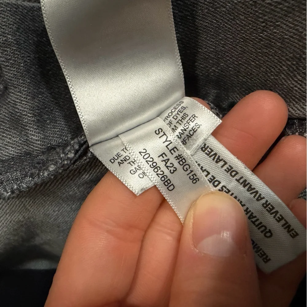 J crew Straight-fit grey jean in signature flex